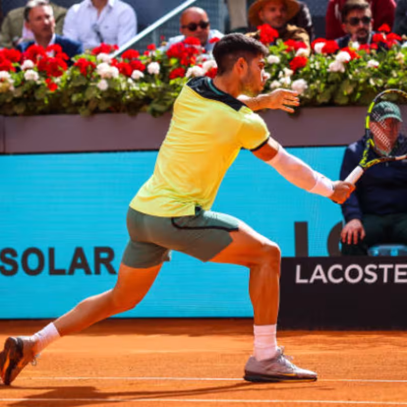 El oficio de Alcaraz acaba con un correoso Struff. Foto: Gettyimages