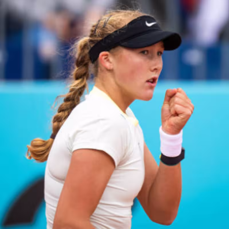 Andreeva sigue con paso firme en Madrid y derrota a Vondrousova. Foto: Gettyimages