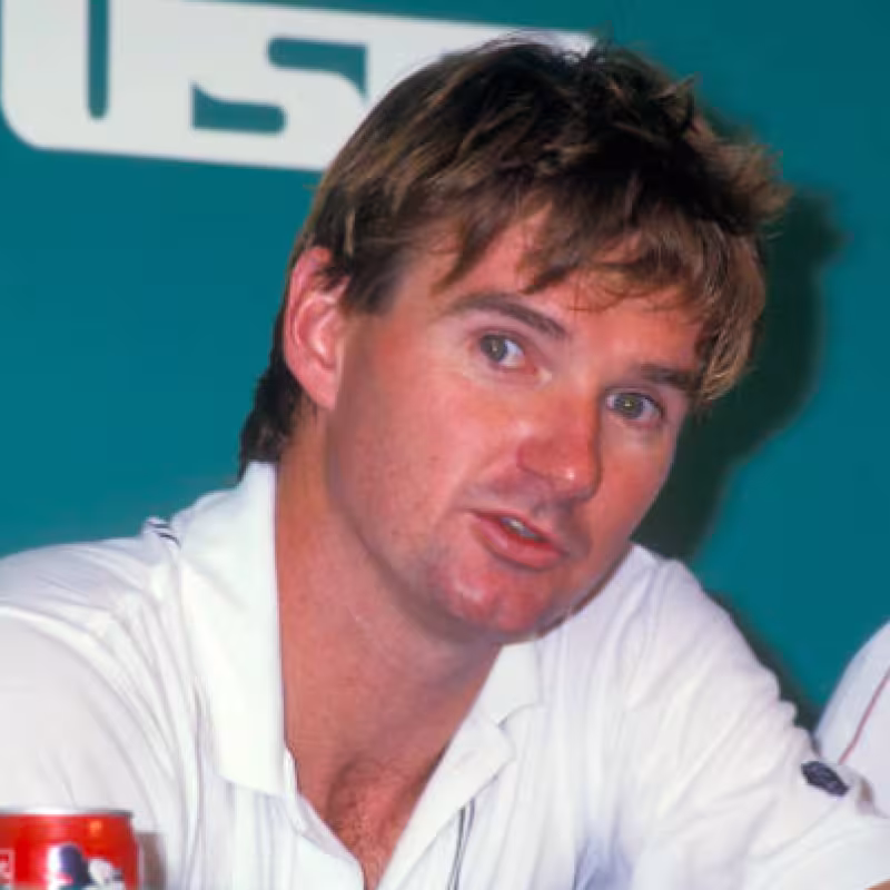 Brad Gilbert, protagonista de uno de los mayores 'robos' de tenis. Fuente: Getty