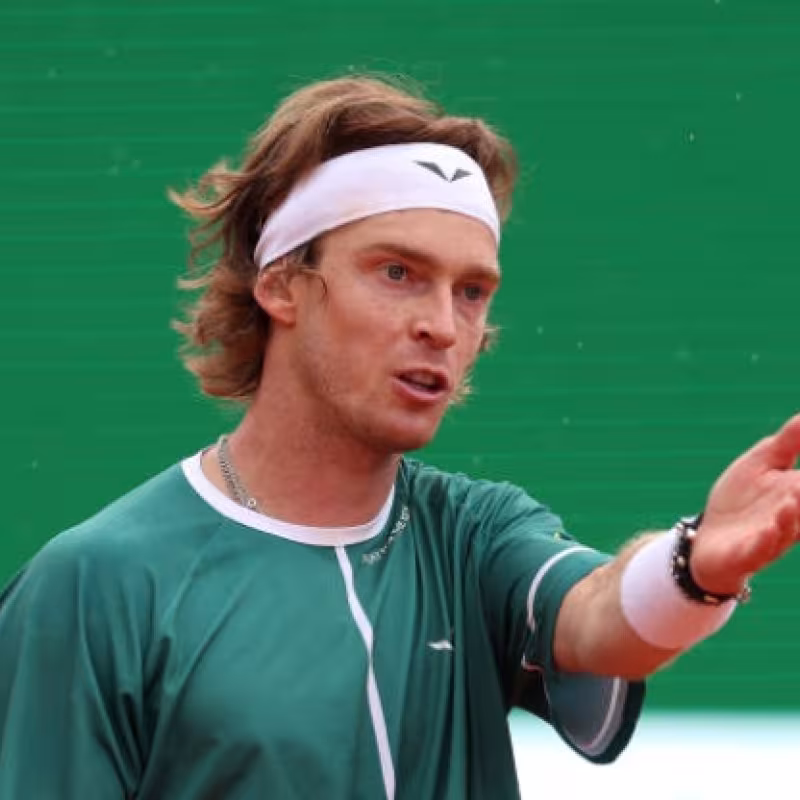 ¿Que le pasa a Rublev? Foto: Gettyimages
