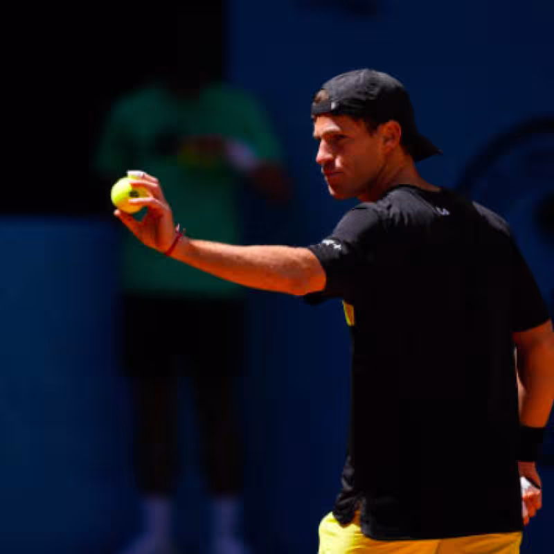Diego Schwartzman, derrotado en Madrid. Fuente: Getty