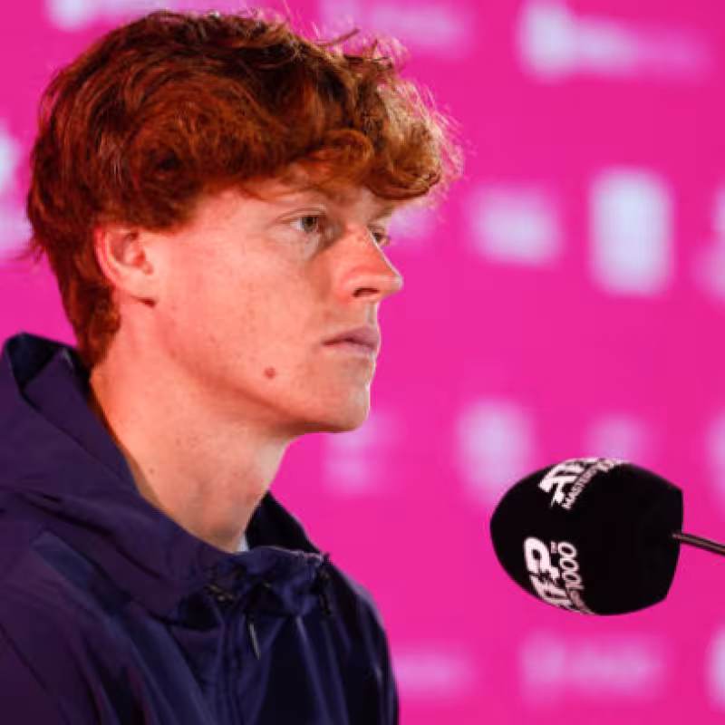Sinner: "Lo que realmente importa es trabajar duro y hacerlo con una sonrisa". Foto: Gettyimages
