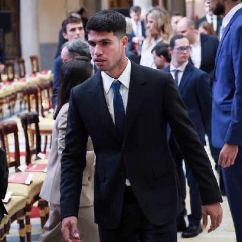 Carlos Alcaraz. Foto: Getty
