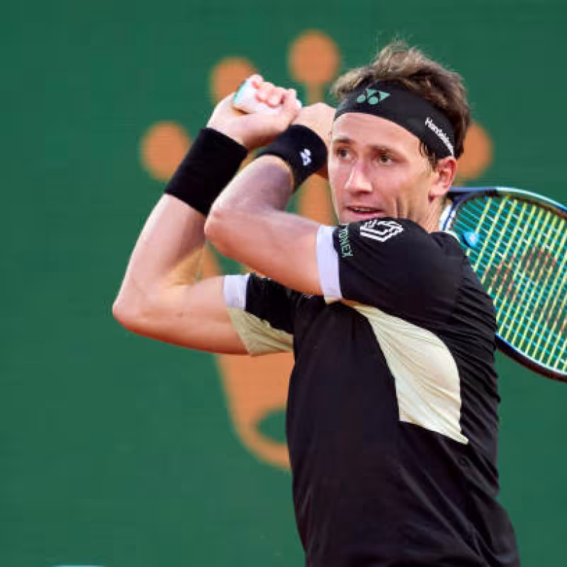 Casper Ruud, en Montecarlo. Foto: gettyimages