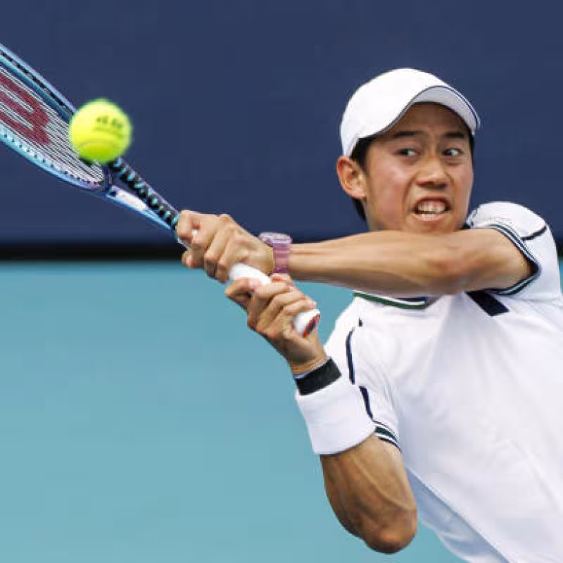 Kei Nishikori, Conde de Godó 2024. Foto: gettyimages