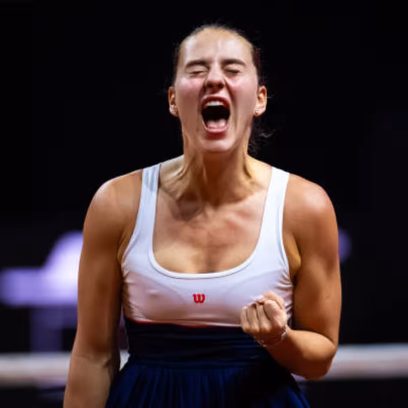 Marta Kostyuk, mejoría. Foto: gettyimages