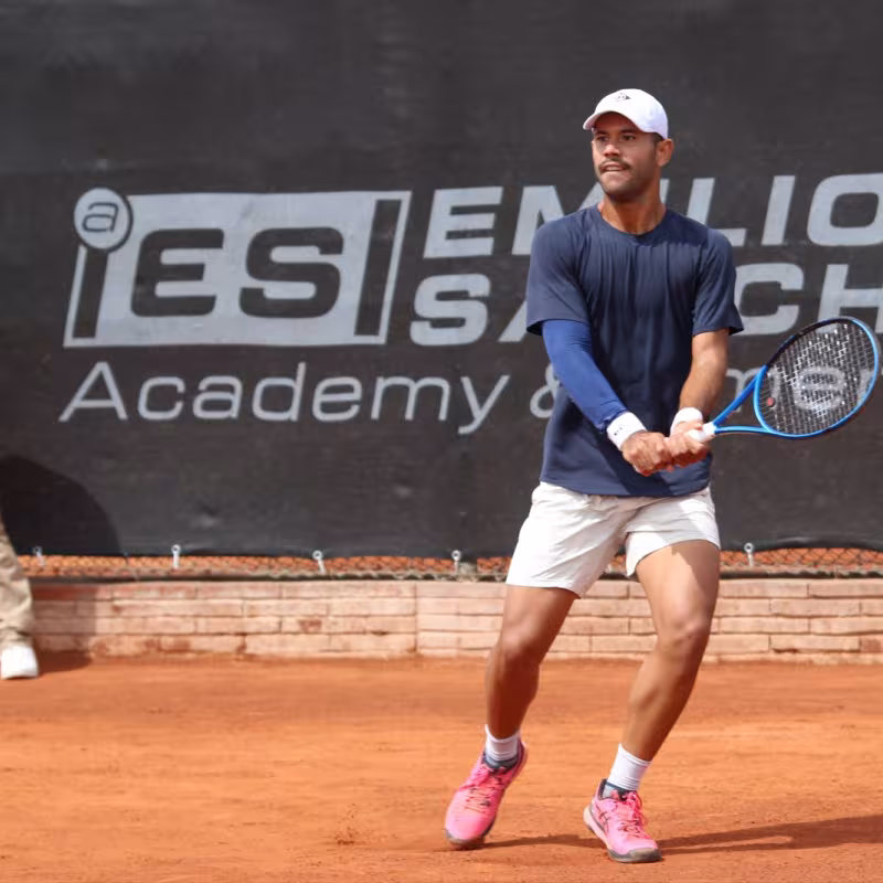 Nick Hardt en el Challenger de Barcelona. Foto: Getty