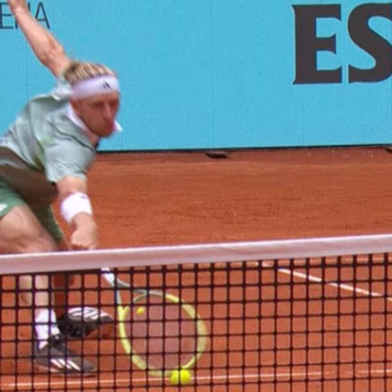 Davidovich, en Mutua Madrid Open 2024. Foto: gettyimages