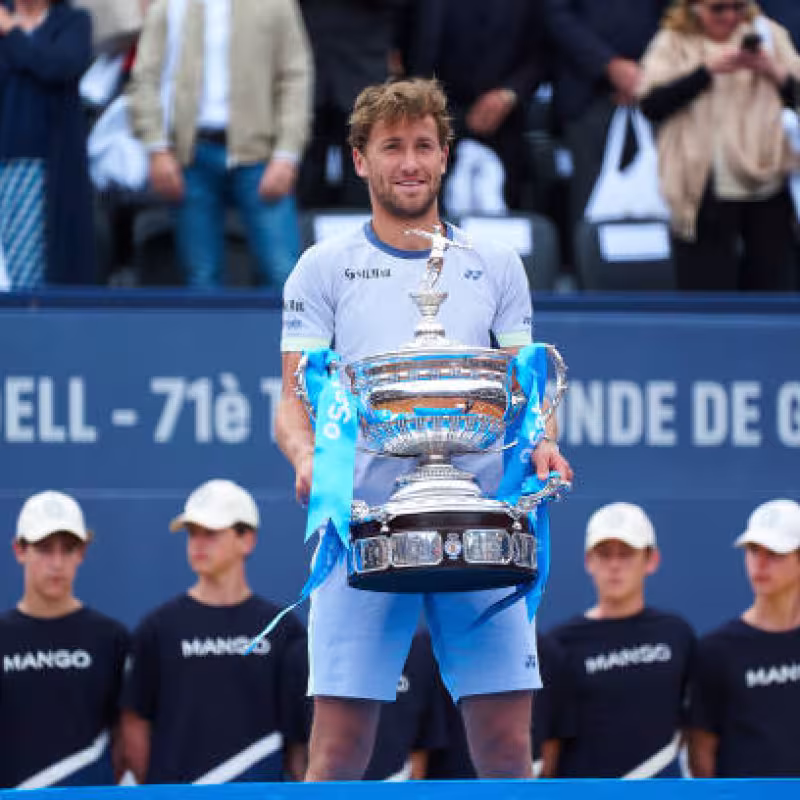 Casper Ruud. Fuente: Getty