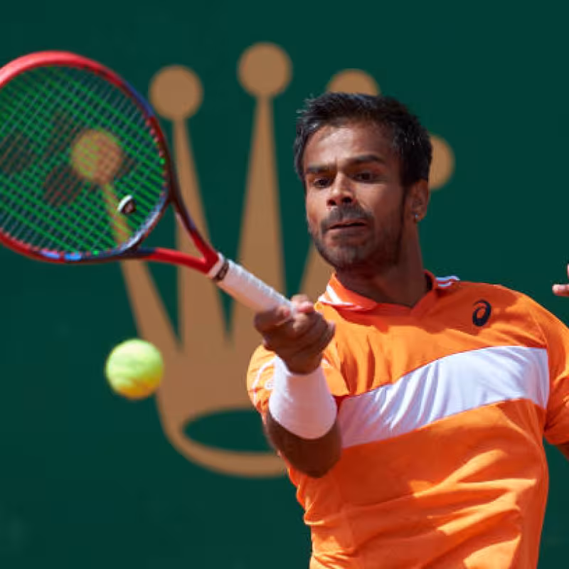Sumit Nagal, inspiradora historia. Foto: gettyimages