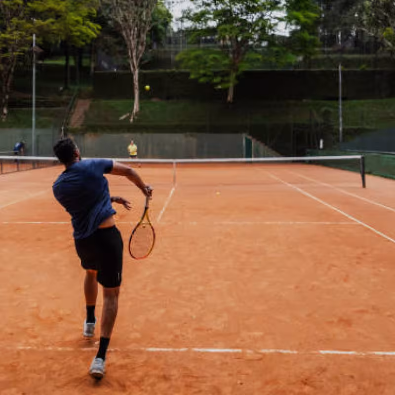 Partido de tenis. Foto: getty