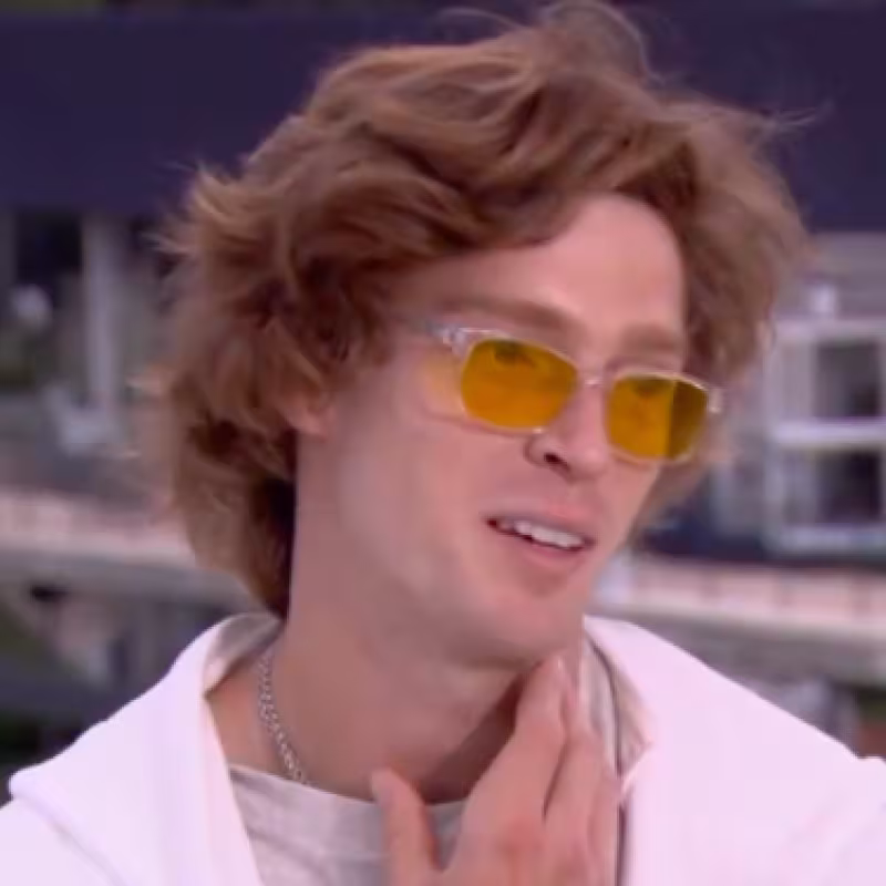 Andrey Rublev explica lo que pasó en Madrid.