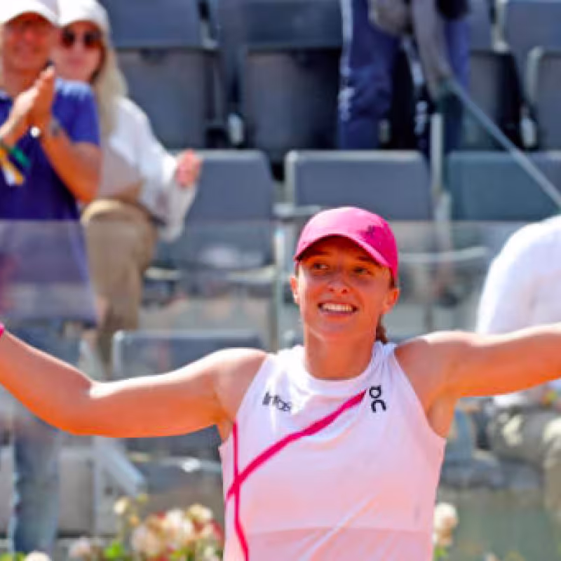 Iga Swiatek vuelve a la final de Roma. Fuente: Getty