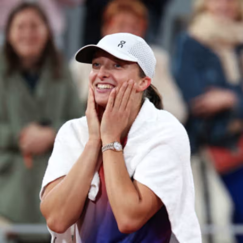 Swiatek consigue otro récord increíble en Roland Garros. Foto: Gettyimages