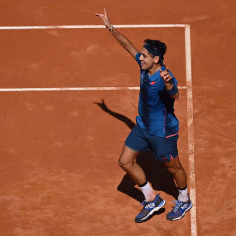 Alejandro Tabilo, en Roma. Foto: gettyimages
