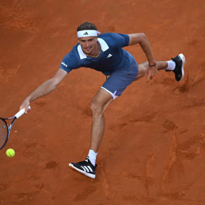 Alexander Zverev, maldición campeón de Roma. Foto: gettyimages