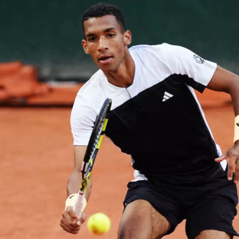 Félix Auger-Aliassime, en Roland Garros 2024. Foto: gettyimages