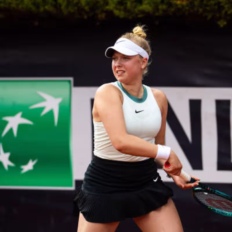 Brenda Fruhvirtova, en Roma. Foto: gettyimages
