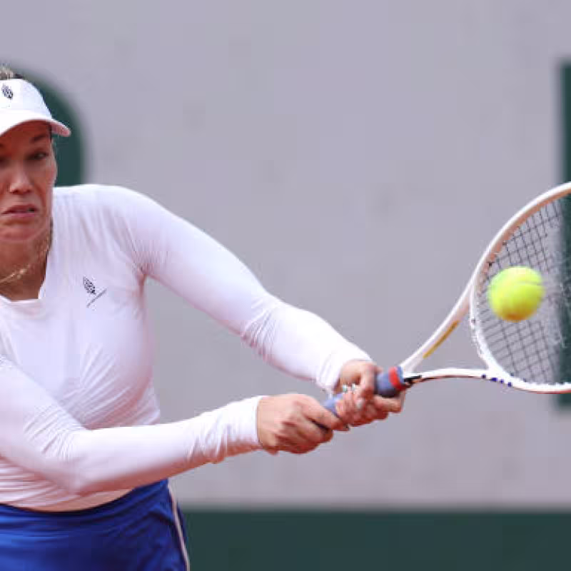 Danielle Collins en Roland Garros 2024. Foto: getty