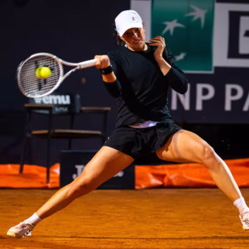 Iga Swiatek, camino en WTA Roma 2024. Foto: gettyimages