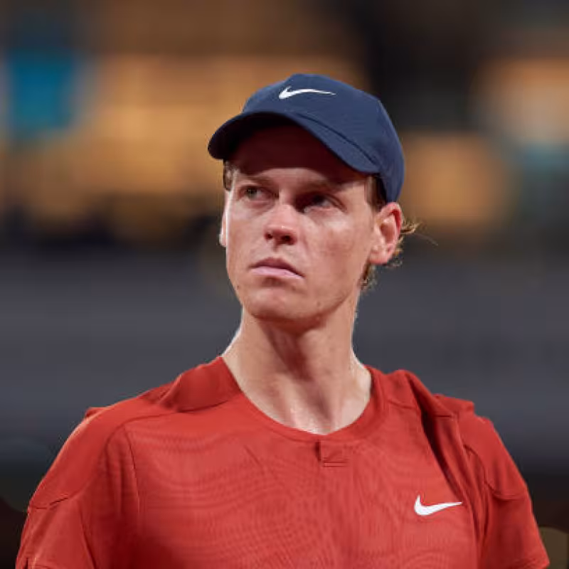 Jannik Sinner en Roland Garros 2024. Foto: Getty
