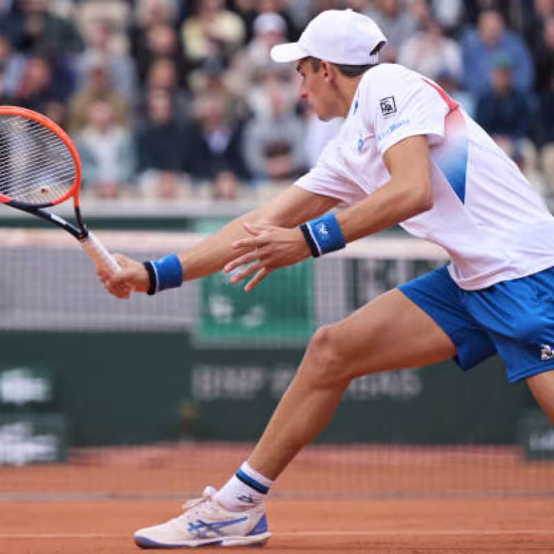 Matteo Arnaldi, en Roland Garros 2024. Foto: gettyimages