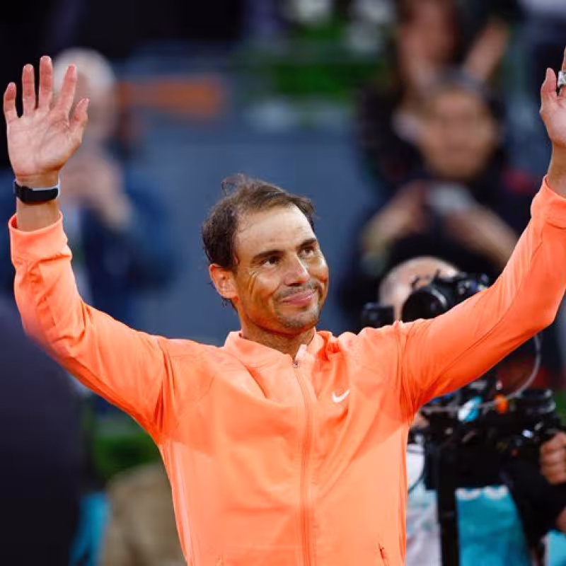 Cuanto más tarde, mejor, Rafa. Foto: Getty
