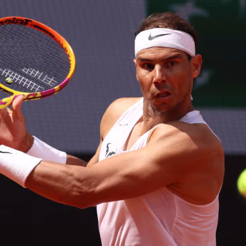 Rafa Nadal en Roland Garros 2024. Foto: @rolandgarros