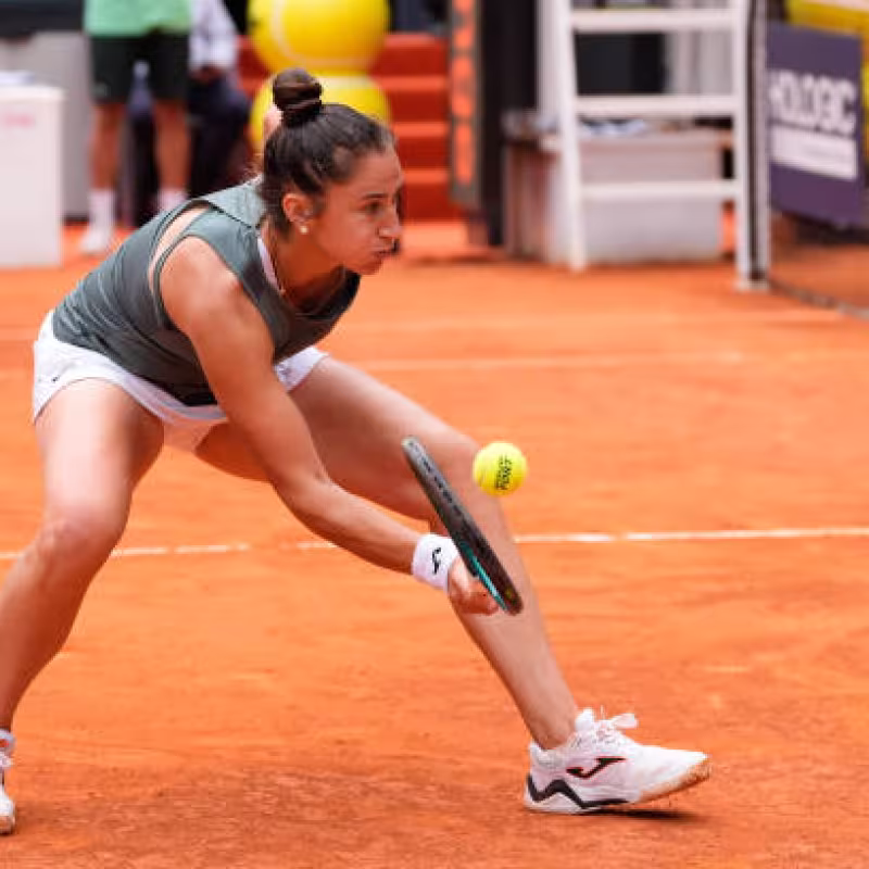Sara Sorribes, gana en Roma 2024. Foto: gettyimages