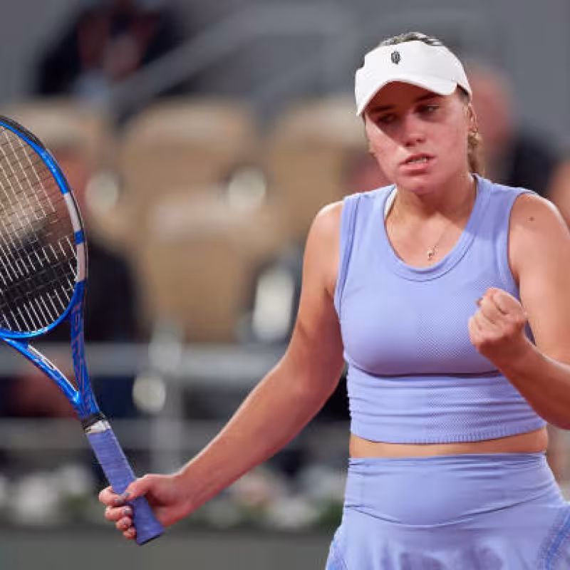 Sofia Kenin, en Roland Garros 2024. Foto: gettyimages