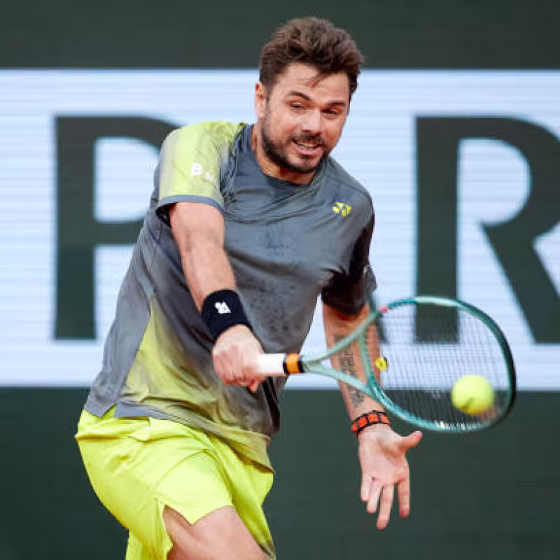 Stan Wawrinka en Roland Garros 2024. Foto: Getty