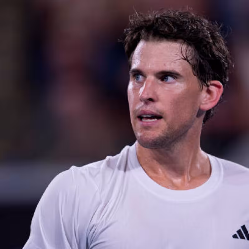 Dominic Thiem. Fuente: Getty
