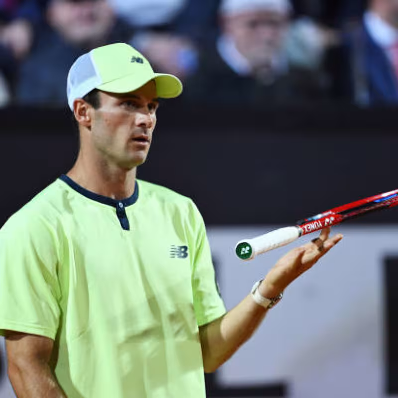 Tommy Paul en el ATP Roma 2024. Foto: Getty