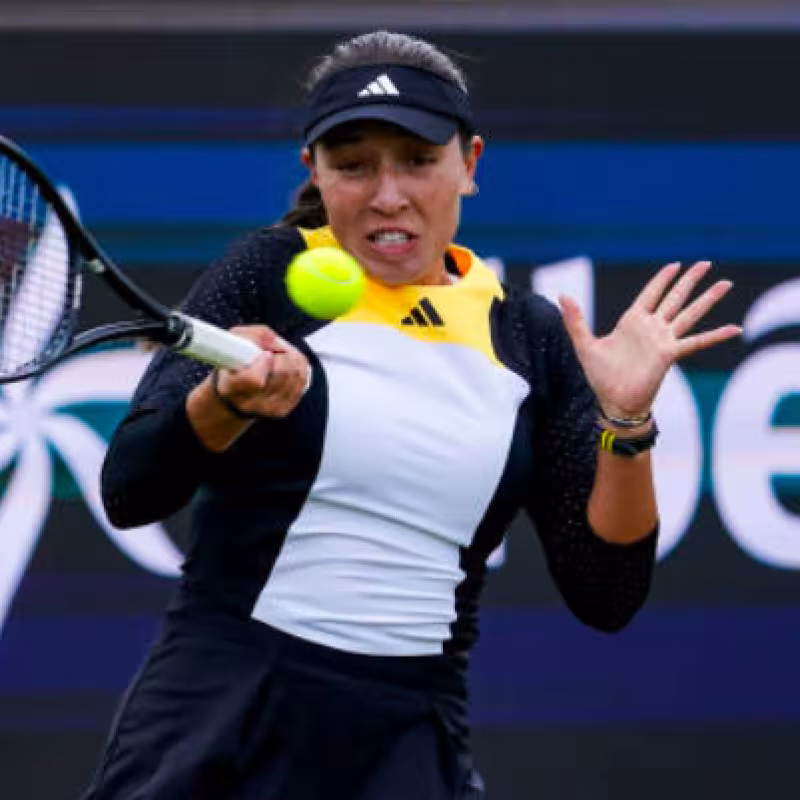 Jessica Pegula en la gira de hierba. Fuente: Getty