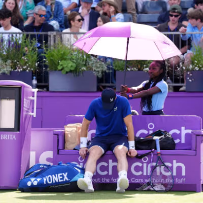 Murray se someterá a una intervención quirúrgica en la espalda para poder llegar a Wimbledon. Foto: Gettyimages