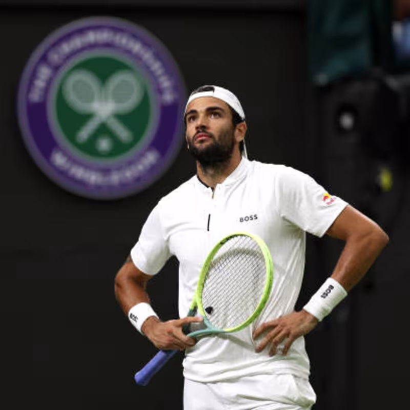 Matteo Berrettini. Fuente: Getty