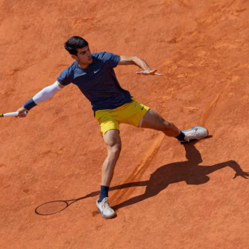 Carlos Alcaraz, en 2024. Foto: gettyimages