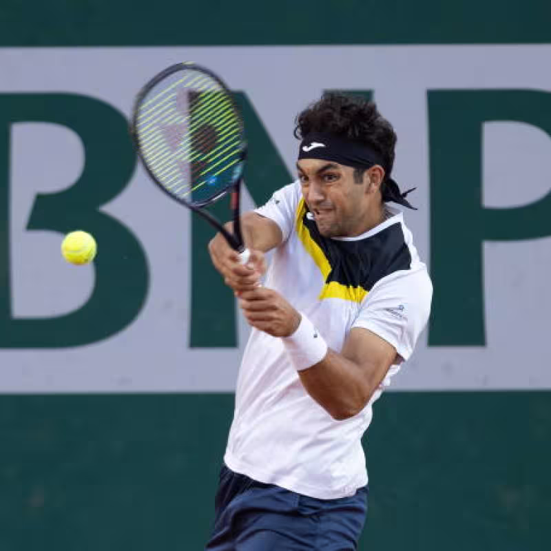 Daniel Rincón, fase previa de Wimbledon 2024. Foto: gettyimages