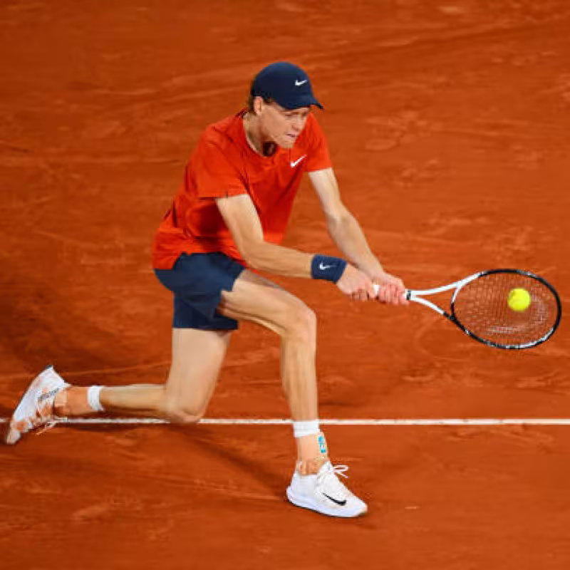 Jannik Sinner, en Roland Garros 2024. Foto: gettyimages
