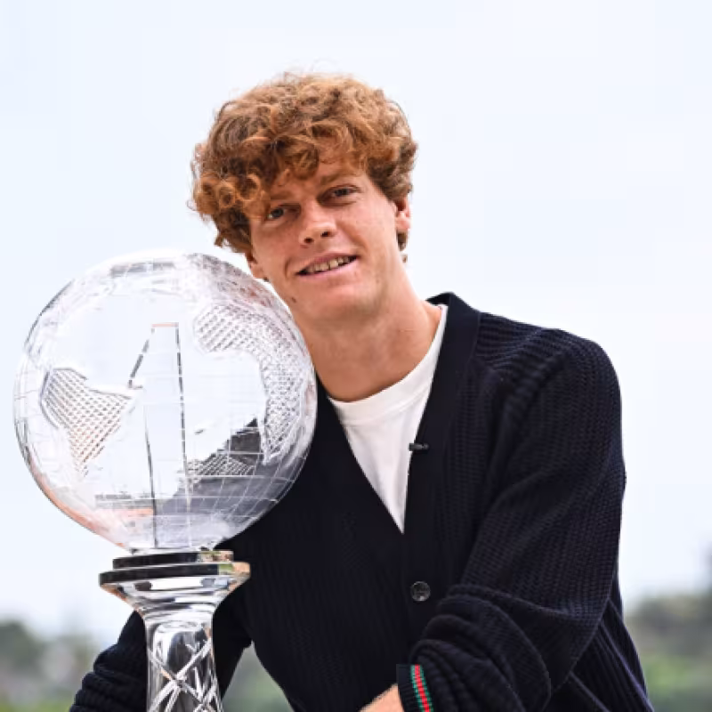 Jannik Sinner en Montecarlo 2024. Foto: ATP