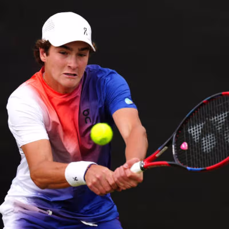 Joao Fonseca, estreno en Wimbledon 2024. Foto: gettyimages
