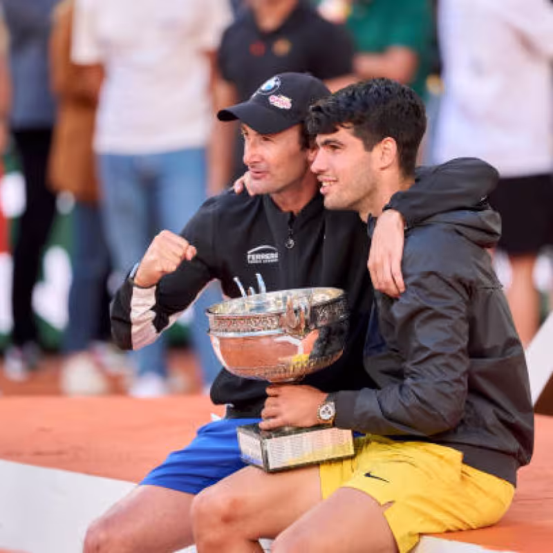 Juan Carlos Ferrero, en París. Foto: gettyimages