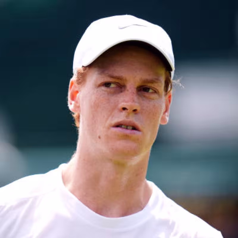 Jannik Sinner en Halle 2024. Foto: getty