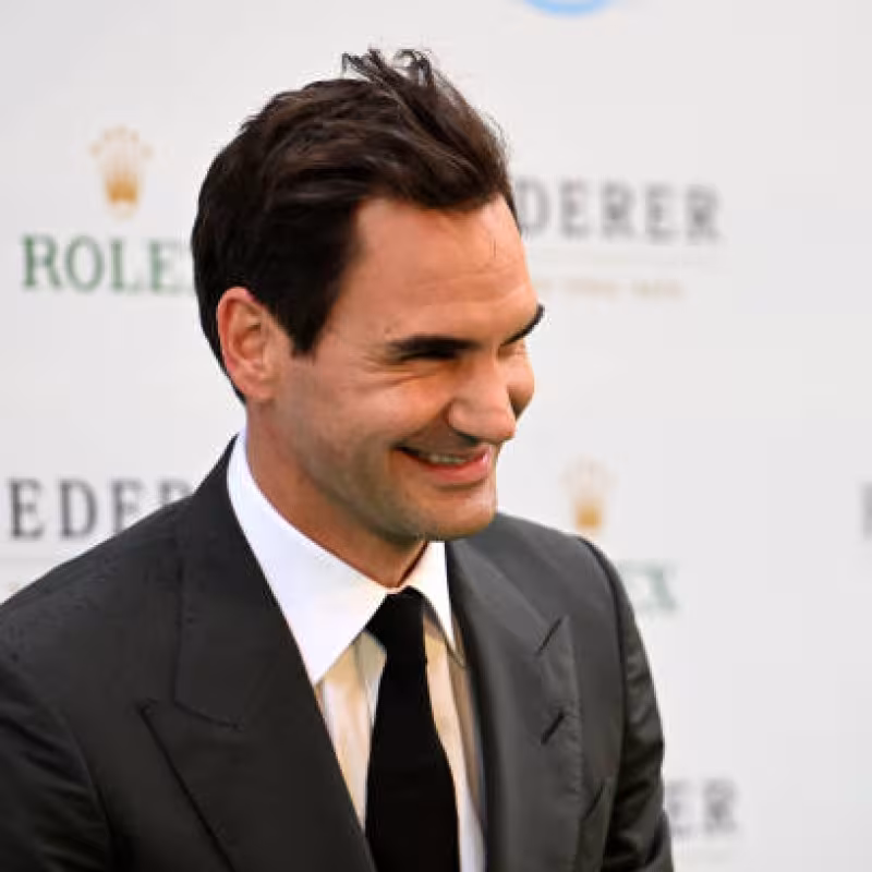 Roger Federer, promoción documental. Foto: gettyimages