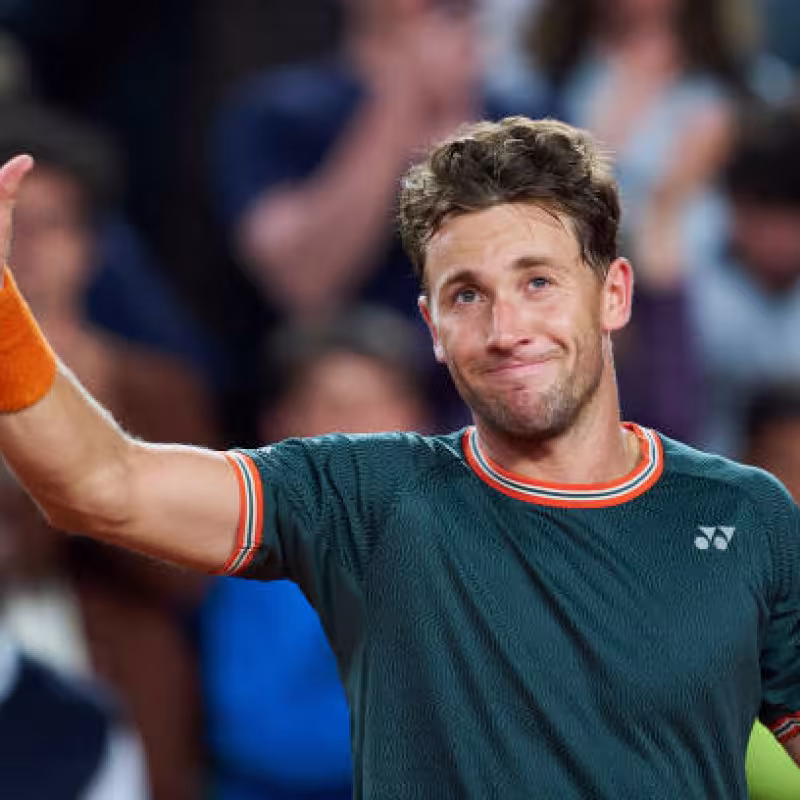 Casper Ruud. Fuente: Getty