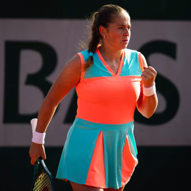 Jelena Ostapenko en Roland Garros 2024. Foto: getty