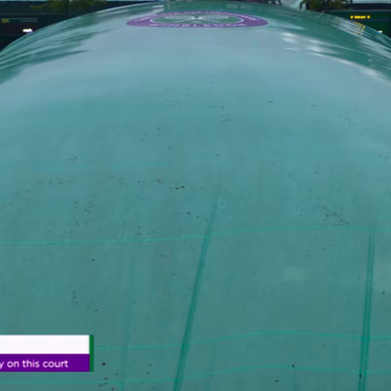 La lluvia cancela cuatro partidos masculinos de tercera ronda.