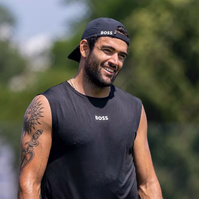 Berrettini explica qué pensó la primera vez que vio a Sinner: "Sentí algo especial". Foto: WB