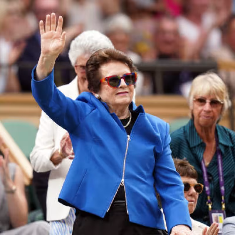 Billie Jean King, about Paolini: "She has adapted very well to the grass, perfect for her game"