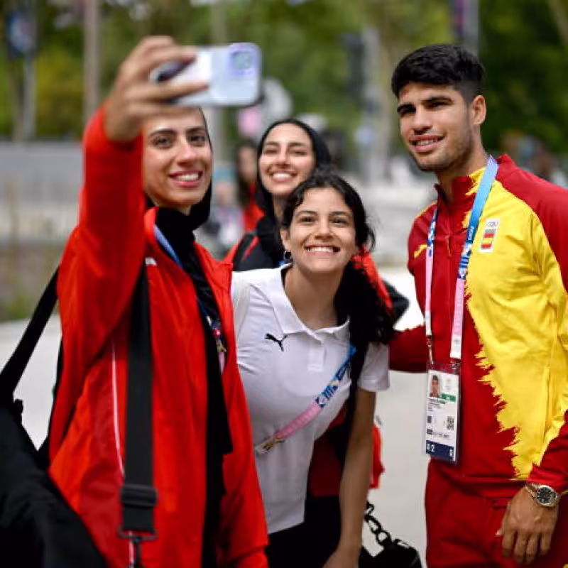 Alcaraz explains why he likes staying at the Olympic Village and reveals that he will not be at the opening ceremony